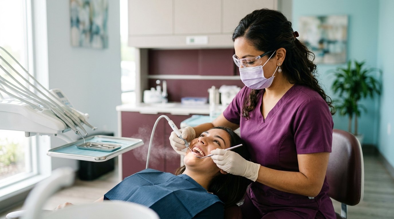 Odontología general — Limpieza, calzas, endodoncia y prevención. · Katia Falón Odontología, Armenia (Quindío)